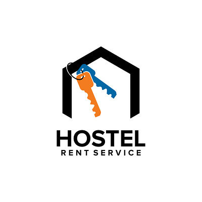 Apartment rent service vector logo design apartment building business city company design guest holiday hostel hotel key logo owner rent service vector