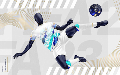 EA SPORTS - FIFA 23 - TEAM OF THE YEAR GOALKEEPER KIT easport fifa football footballkit gamedesign gaming graphic design illustration jersey soccer textiles