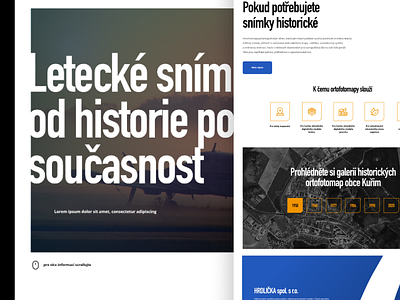 Ortofotomapa.cz design responsive webdesign webflow website
