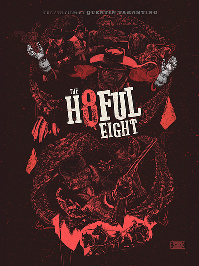 H8ful Eight design graphic design illustration typography