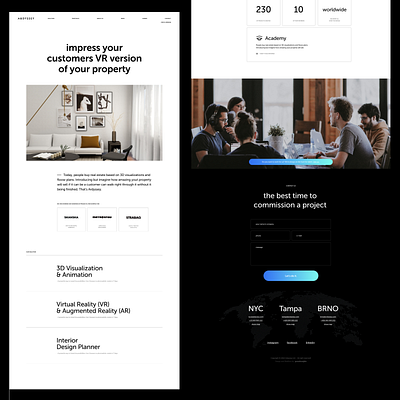 Ardyssey design flat responsive ui webdesign webflow website