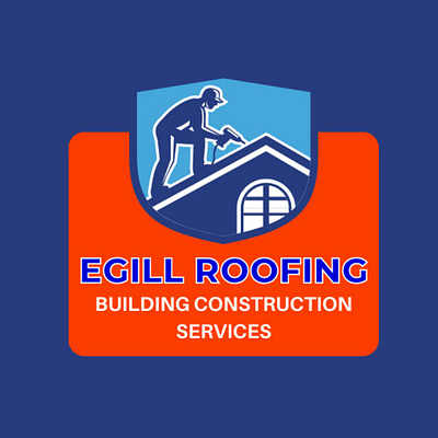 EGill Roofing Logo Design branding design graphic design illustration logo logo designer logodesign