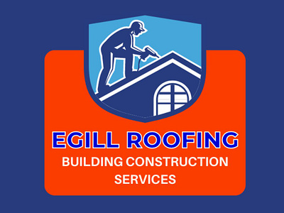 EGill Roofing Logo Design branding design graphic design illustration logo logo designer logodesign