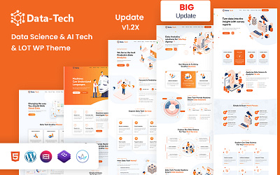 DataTech - Data Science & AI Tech And IOT WordPress Theme ai analysis analytics app artificial big business company corporate data engineering learning machine oddo portfolio predictive robot science software tech