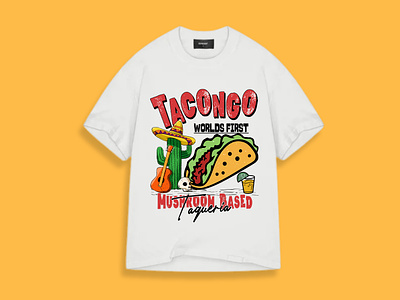 Restaurant T-shirt Design | Tacos T-shirt clothing design custom t shirt design event t shirt design illustration mexican t shirt restaurant t shirt retro t shirt design shirt design t shirt t shirt t shirt design t shirt illustration t shirts tacos illustration tacos vector tee tee shirt tshirt tshirt design tshirtdesign