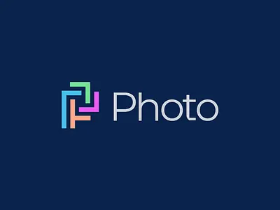 Photo-Letter P + Capture Logo Design ai brand branding camera colors exploration identity lens logo logo design logotype mark minimal p photo photo logo design photography photography logo picture symbol