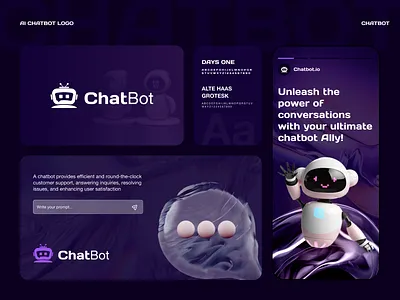 ChatBot - Your Messaging Assistance Logo ai ai generator bot brand brand identity branding chat chatbot chatgpt creative intelligence logo logo design mark message minimal minimal logo modern logo prompt visual identity