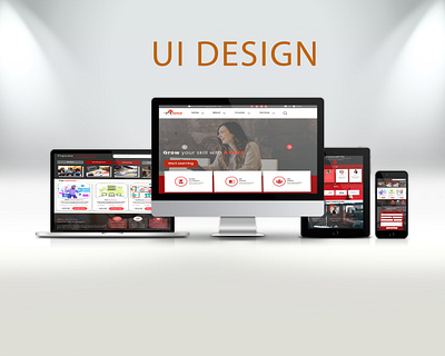 UI for website animation app branding design graphic design illustration land landing page logo motion graphics ui ux vector web web page website design