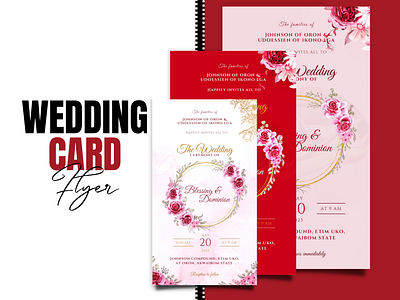 Wedding Card Design burn fat flyer designs design designflyer flyer designs graphic design graphic designer poster design social media design post social media flyer designs