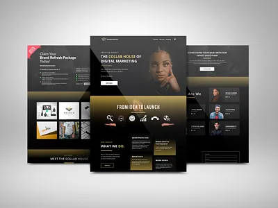 Digital Marketing Agency Landing Page Website Design agency app design digital marketing figma graphic design lancing page marketing minimal modern sales template theame forest ui ux web design web template website