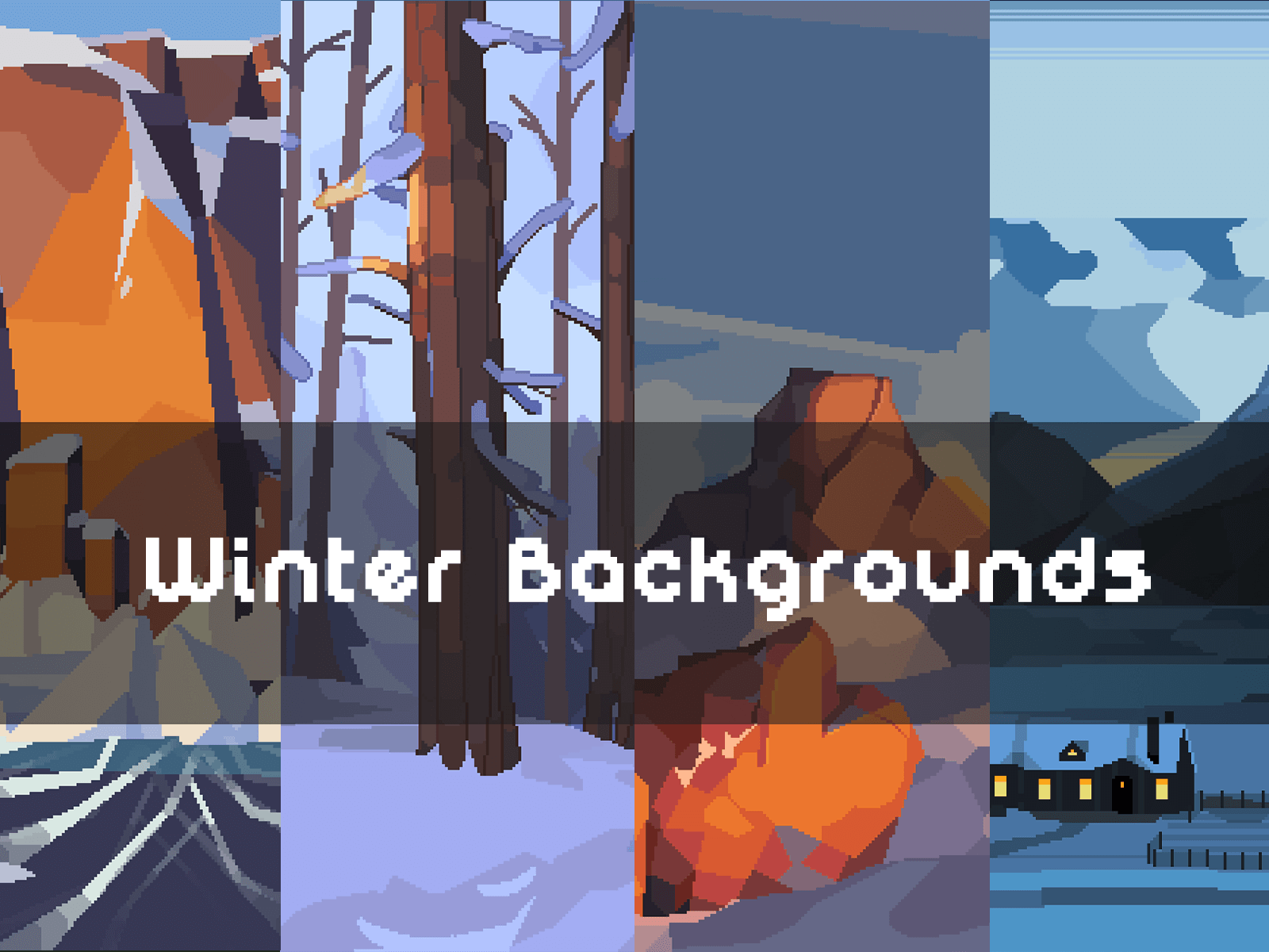 pixel art background tutorial