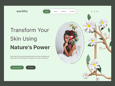 nature, skincare, wellness, cosmetics, beauty store website accessories beauty beauty product beauty store cosmetics ecommerce healthy lipstick makeup nature retail salon shop skin skincaree small business spa therapy website template wellness
