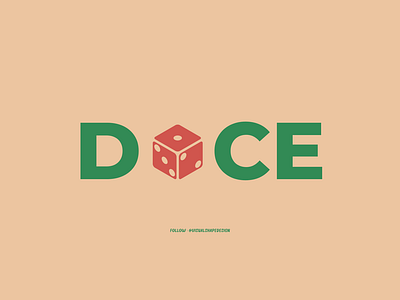DICE ; LOGO design graphic design illustration logo typography