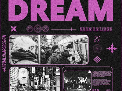 DREAM ; Graphic Design design graphic design illustration logo typography vector