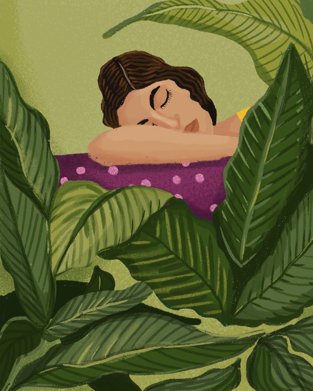 A good sunday nap design graphic illustration