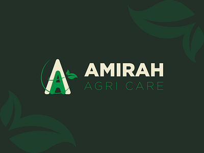 Amirah Agri Care logo design abstract agriculture logo art brand brand identity brand identity design branding clean design flat graphic design icon identity illustration illustrator logo logo design minimal modern vector