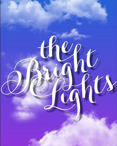 The Bright lights - Fonts abstract bright lights purple the