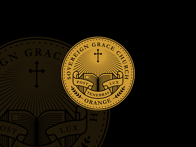 Church Coin, Seal and Logo Design christianity church church logo coin coin design logo religion seal seal design