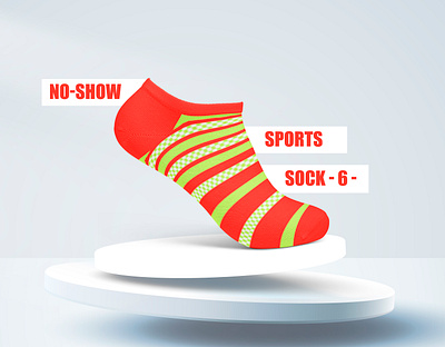 No-Show Sports Sock -6-