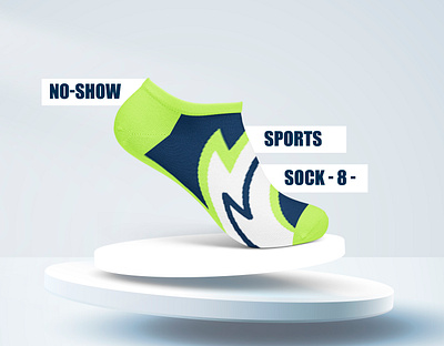 No-Show Sports Sock -8-
