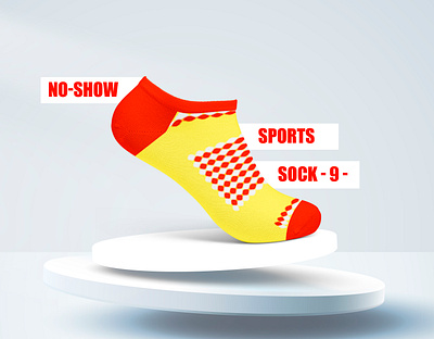 No-Show Sports Sock -9-