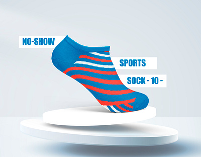No-Show Sports Sock -10-