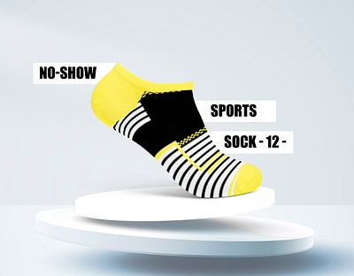 No-Show Sports Sock -12-