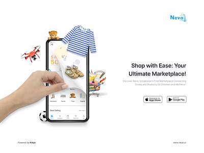 Neva E-Commerce Mobile App app design ecommerce khusandjabbarov mobileapp ui ux