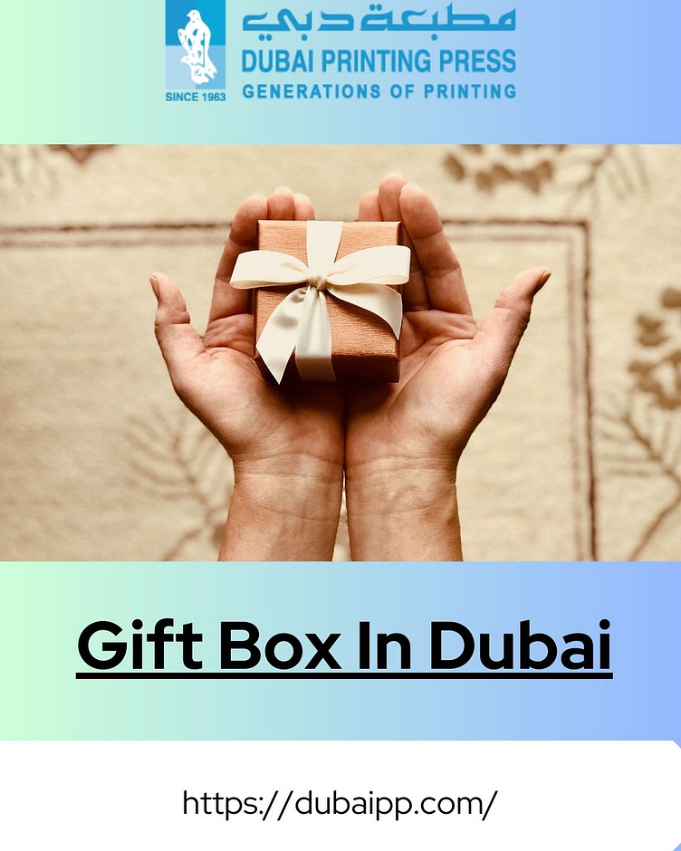 Gift Box In Dubai Dubai Printing Press by Dubai on Dribbble