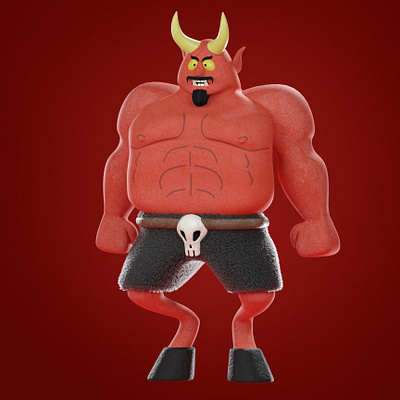 Satan South Park Character by Alex Krugli on Dribbble