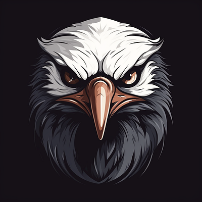 Eagle animal brand branding company design elegant illustration logo vector