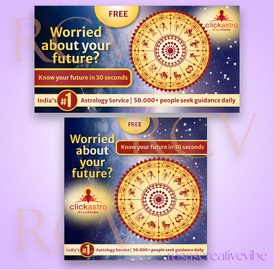 AD banner design ad astrology banner design creative design graphic design