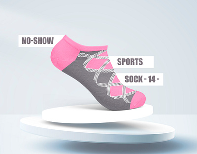 No-Show Sports Sock -14-