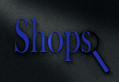 Shops ai branding design graphic design logo logos minimalist logo new logo creats online shops logo shops logo text logo vector vectors logo