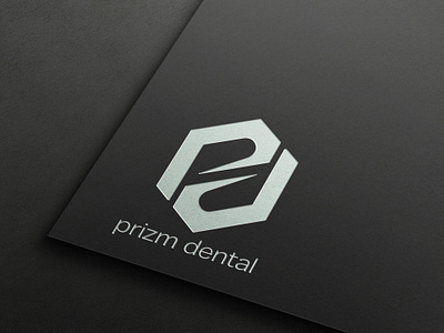 Prizm Dental design graphic design logo vector