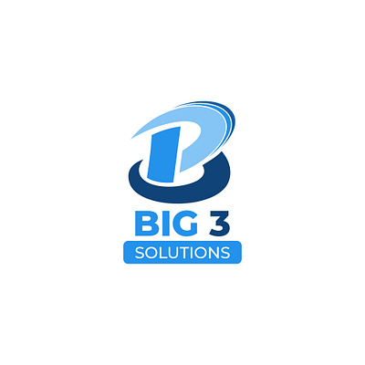 Big 3 Solutions design graphic design logo vector