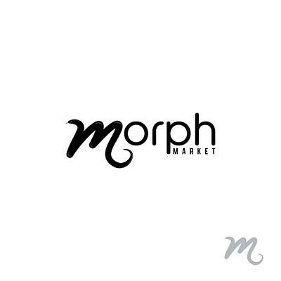 Morph Market design graphic design logo vector