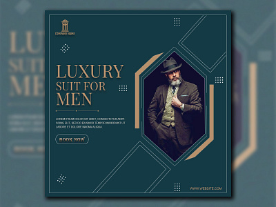 luxury Banner banner design design graphic graphic design luxury luxury banner suit tailor