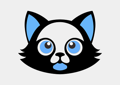 Cute CAT vector design 3d angrydog branding caticon catlogo design dog graphic design illustration logo vector vectorcat