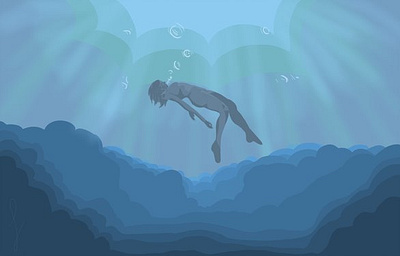 Sinking Illustration design illustration