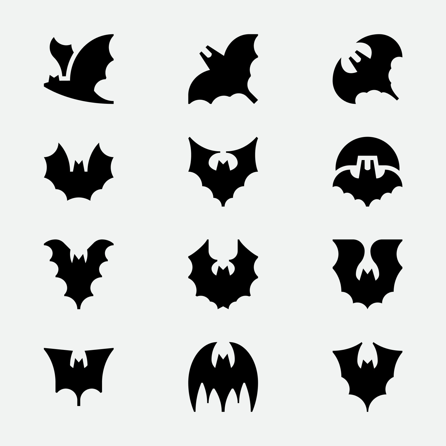 $1+, Halloween Bats bat batman bats gothic halloween icons logo moon svg ui vampire vector