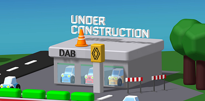 New version garages made with Spline 3d animation graphic design motion graphics ui