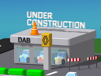 New version garages made with Spline 3d animation graphic design motion graphics ui