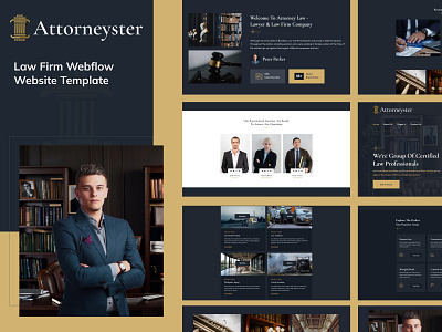 Law Firm Consultancy Webflow Website Template Design advocate attorney branding business community consultancy design illustration landing page law firm lawyer legal adviser support logo minimal creative services template ui web design webflow website