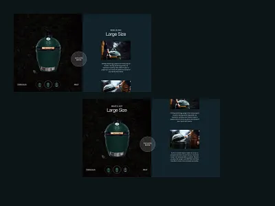Big Green Egg - Website redesign animation brand branding clean design e com ecommerce editorial fashion graphic design grill illustration logo magazine shop store ui