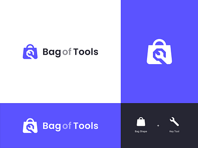 Bag Of Tools Logo branding design graphic design logo ui