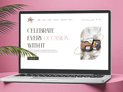 Gift Shop - eCommerce Website UI/UX Design celebration creative design ecommerce ecommerce website fastival gift shop suprise ui ui ux ui design uidesign uiux ux