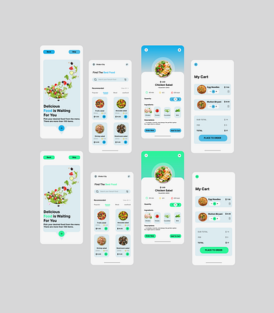 Food App ui