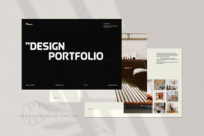 Impress/Design Portfolio Template #1 app branding design graphic design illustration logo typography ui ux vector