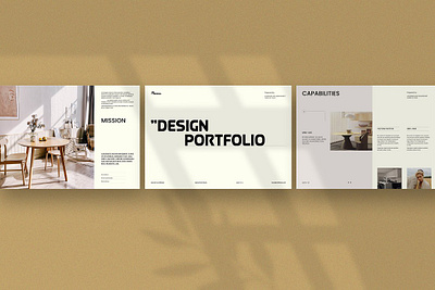 Impress/Design Portfolio Template #2 app branding design graphic design illustration logo typography ui ux vector